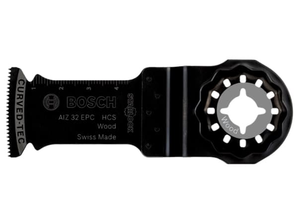 Bosch Starlock AIZ 32 EPC HCS, Jyrsin, puu, musta, vaihtoterät, 5 cm, 32 mm