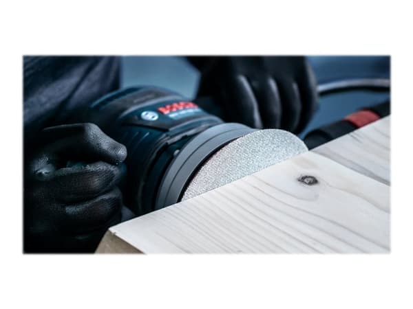 Bosch Expert M480 - Sandpapper - för trä, gips, målarfärg - 5 delar - rund - grus: 100 - 125 mm