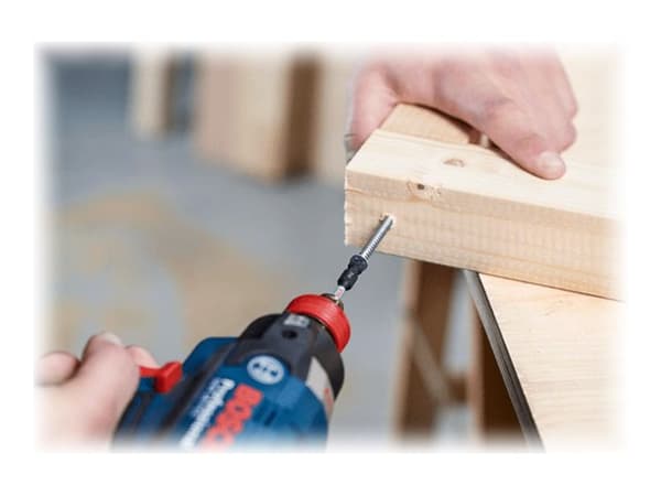 Bosch Impact Control - Spissett for skrutrekker og bor - for metall, stål, iron - bor - 35 deler - 1/4" - hex - lengde: 50 mm, 25 mm, 60 mm