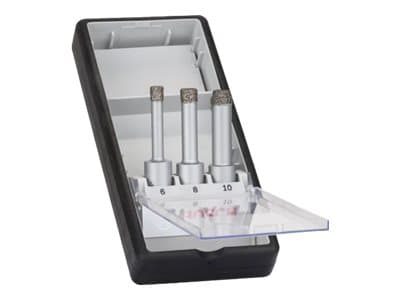 Bosch DIAMOND PORA EASYDRY 6-10MM 3 KPL ROBUSTLI