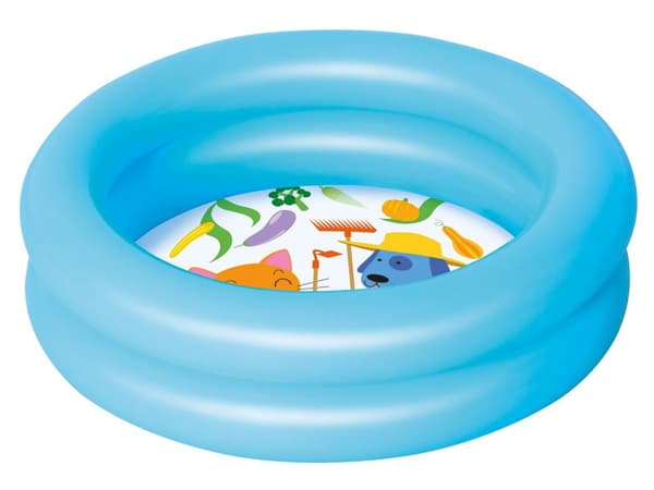 Børnebassin 61 x 15 cm 2 farver Bestway 51061 blå