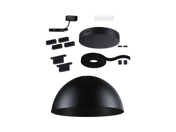 Komplett sett med ULine BOL-system med 5m svart tape maks.60W 230V/48V svart /aluminium
