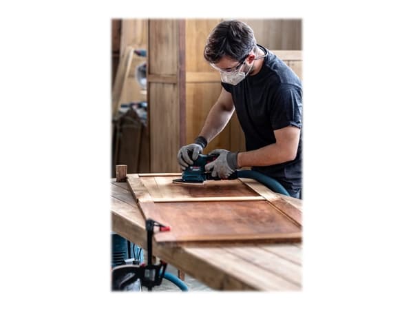 Bosch Expert M480 - Sandpapirark - 10 stykker - delta - kornstørrelse: 320 - 100 mm x 150 mm
