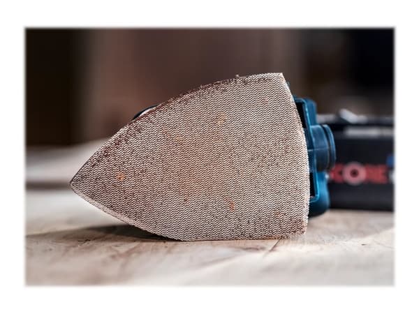 Bosch Expert M480 - Sandpapirark - 10 stykker - delta - kornstørrelse: 320 - 100 mm x 150 mm