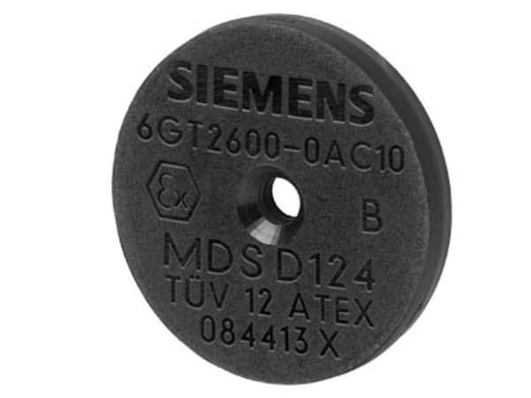 Siemens Indus.Sector Transponderi Nuppi lämmönkestävä 6GT2600-0AC10 Sähköisen lisävarusteen tyyppi muu, Mekaanisen lisävarusteen tyyppi Avain, Asiaki
