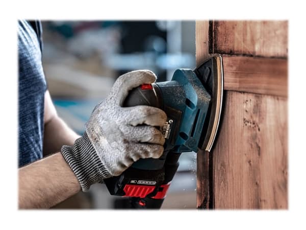Bosch Expert M480 - Slipeark - for tre, tørrmur, bløtt tre, løvtre, maling, finertre - 10 deler - rektangulær - grovkorn: 320 - 93 mm x 186 mm
