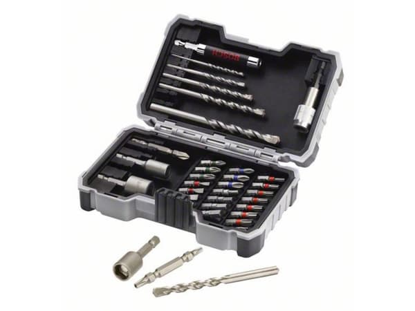 Bosch 2607017326 "Extra Hard" betongbor- og skrutrekkerbitssett, 35 stk.