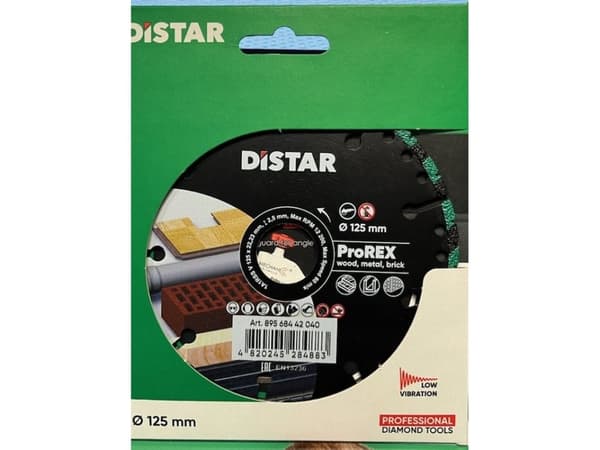 DISTAR DIAMOND TARGET PRO REX 125 x 2.5 x 22.2mm