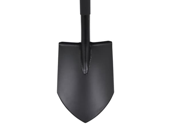 HOME It Garden® ergonomisk spidsspade i stål, 122 cm