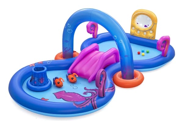 Bestway 53167, Oppblåsbart spillsenter, 2 år, Polyvinylklorid (PVC), Flerfarget