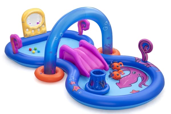 Bestway 53167, Oppblåsbart spillsenter, 2 år, Polyvinylklorid (PVC), Flerfarget