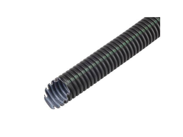 Fränkische Rohrwerke 26212063 FBY-EL-F co2ntrol 63 Bølgerør Sort 25 m