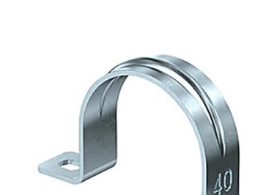 Kaapelikiinnike 40 mm 2 Lap, 605 G - Galvanoitu teräs - Pakkaus 50 kpl - (50 kpl)