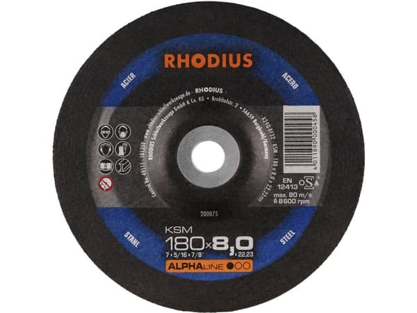 Rhodius 200075 KSM Skrubbrondell 10 st