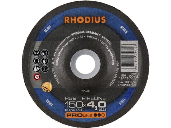 Rhodius 205678 RS2 PIPELINE Hankauslevy 25 kpl