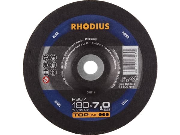 Rhodius 205716 RS67 Skrubskive 10 stk