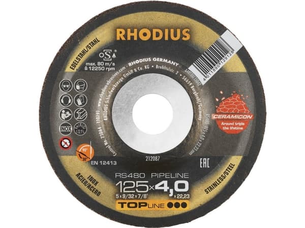 Rhodius 212087 RS480 PIPELINE Skrubbrondell 25 st
