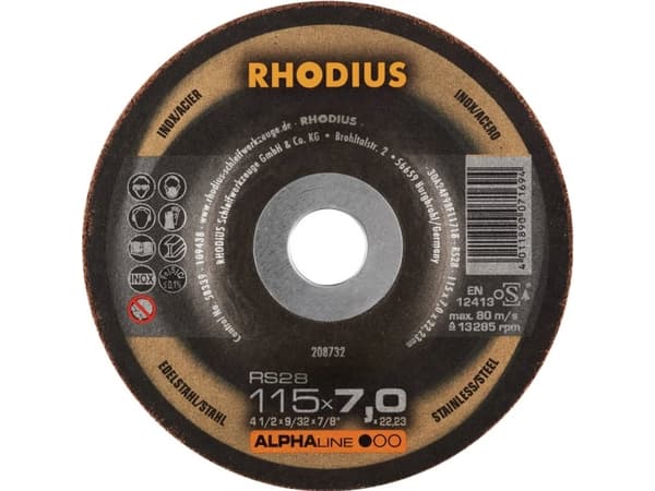 Rhodius 208732 RS28 Skrubbrondell 25 st