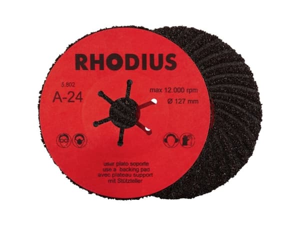 Rhodius 300462 Fiberplade Stål 25 stk