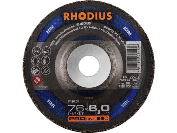 Rhodius 302038 RS2 Skrubbrondell 25 st