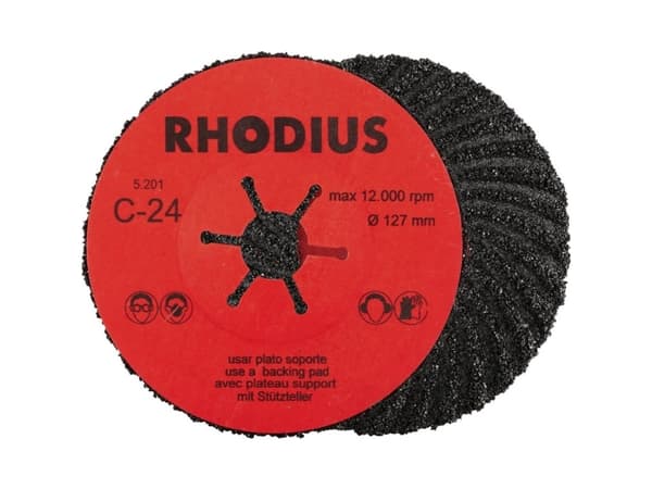 Rhodius 300476 Fiberboardsten, gjutgods 25 st