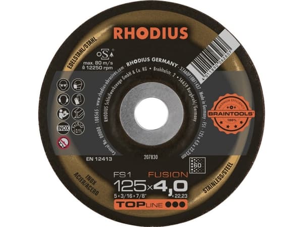 Rhodius 207830 FS1 FUSION Skrubskive 10 stk