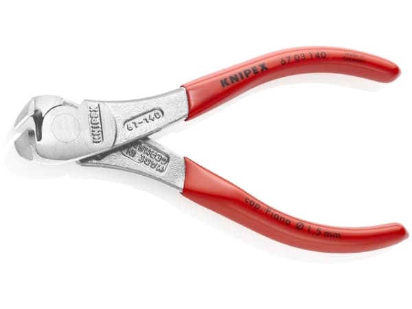 Knipex 67 03 140 Elektronik och finmekanik Kantskärare 145 mm