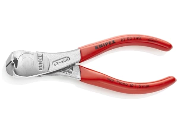 Knipex 67 03 140 Elektronik och finmekanik Kantskärare 145 mm