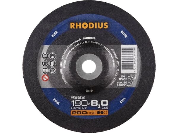 Rhodius 208124 RS22 Skrubbrondell 10 st