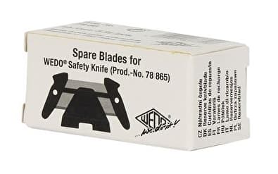 Wedo 78 86, 5 stykker, Rustfritt stål, Sort, Rustfritt stål, Boks