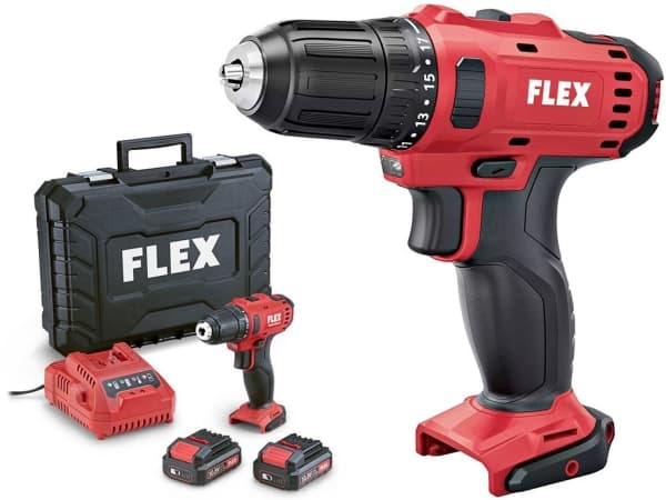 Flex sladdlös skruvmejsel DD2G 12-LDBC/2,5