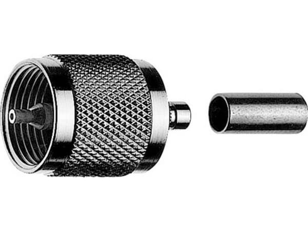 Telegärtner 100024321 100024321 UHF-kontakt Stickpropp, rak 50 ? 1 st
