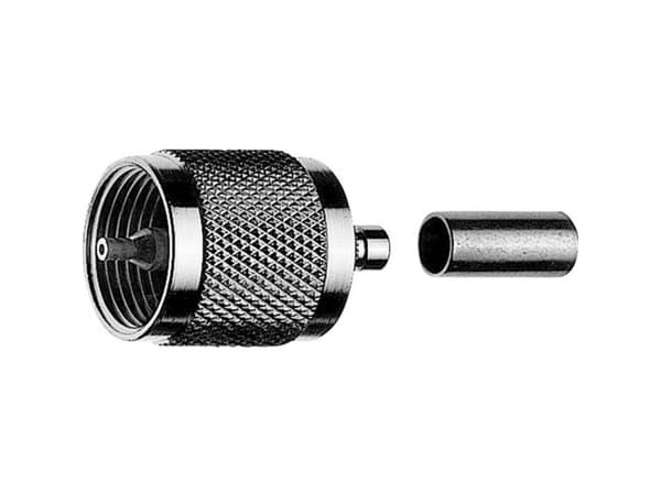 Telegärtner 100024321 100024321 UHF-kontakt Stickpropp, rak 50 ? 1 st