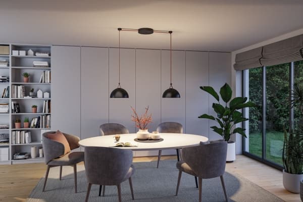 Uline-järjestelmän johtava nauha 10m 48V terrakotta kangas / kupari