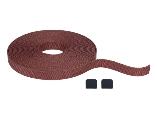 Uline-järjestelmän johtava nauha 10m 48V terrakotta kangas / kupari