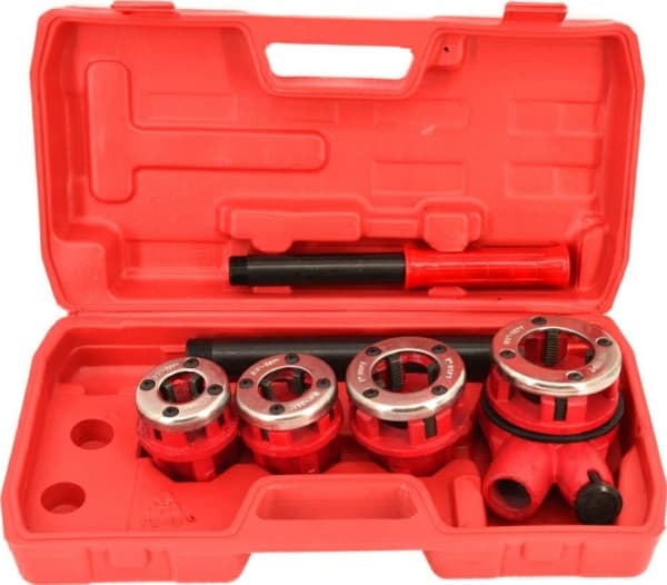 THREADING MACHINE 4 pcs. 1/2" - 1.1/4"