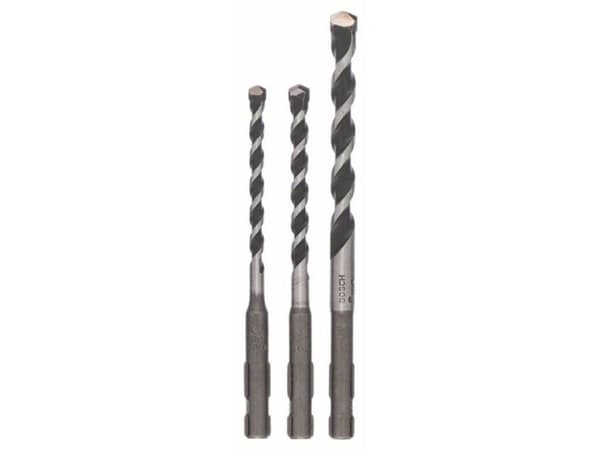 Bosch 2609256918, Rotasjons hammer, Drill bit set, Multi, SDS-Quick, 3 stykker