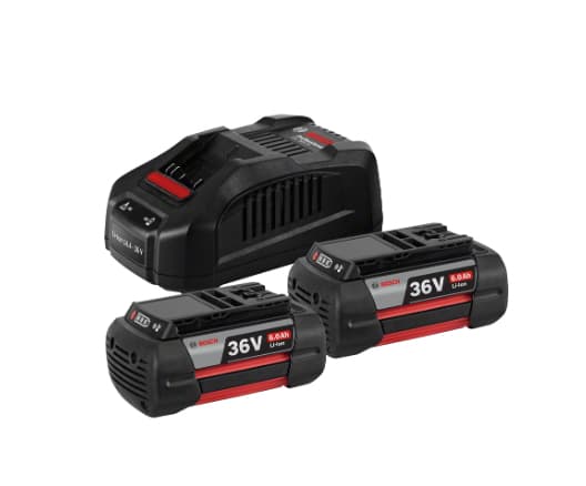 Bosch BATTERISÄTT 36V 2X6AH MED LADARE GAL3680CV