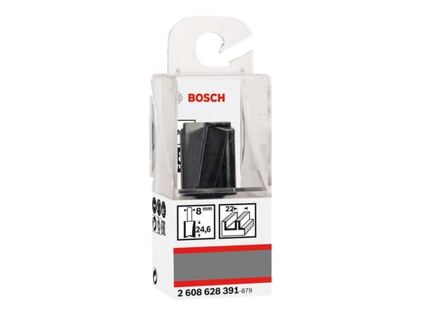 Bosch Standard for Wood - Fresekutter - for kryssfinér, fiberplate, bløtt tre, løvtre, wood composites - 22 mm - cylindrical - lengde: 56 mm