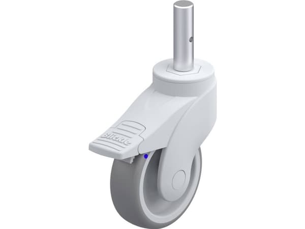 Blickle 751638 LWGX-TPA 101G-FI-ZAX51 Styrehjul i plast Hjuldiameter: 100 mm Bæreevne (maks.): 100 kg 1 stk