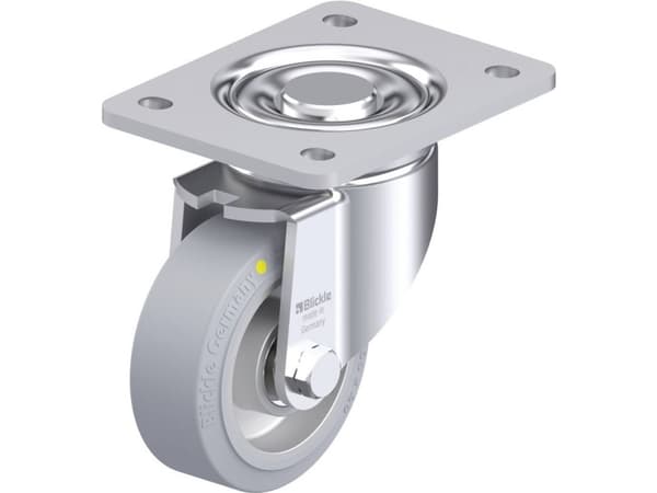 Blickle 918003 LH-ALEV 100K-3-SG-AS Teräksinen kääntöpyörä Pyörän halkaisija: 100 mm Kantavuus (max.): 200 kg 1 kpl