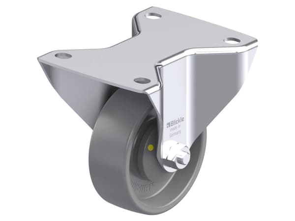 Blickle 925063 BK-PO 100KA-3-ELS Fast hjul i stål Hjuldiameter: 100 mm Bæreevne (maks.): 280 kg 1 stk