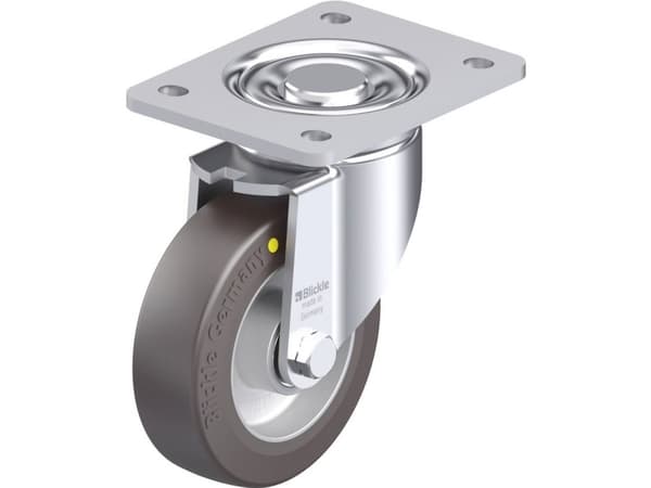 Blickle 926171 LH-ALST 125K-3-AS Styrehjul i stål Hjuldiameter: 125 mm Bæreevne (maks.): 370 kg 1 stk