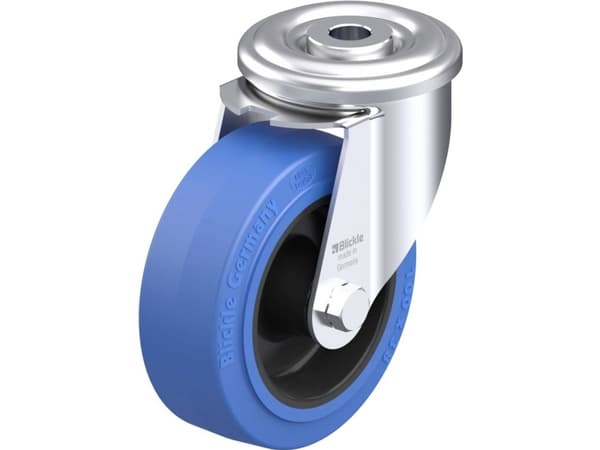 Blickle 933987 LER-POEV 100G-SB Teräksinen kääntöpyörä Pyörän halkaisija: 100 mm Kantavuus (max.): 150 kg 1 kpl