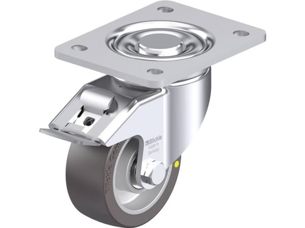Blickle 936521 LH-ALST 100K-3-FI-AS Ohjauspyörä terästä Pyörän halkaisija: 100 mm Kantavuus (max.): 320 kg 1 kpl