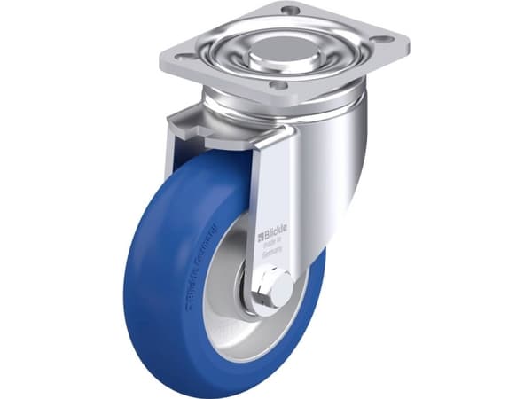Blickle 936574 LH-ALBS 125K-1-CO Ohjauspyörä terästä Pyörän halkaisija: 125 mm Kantavuus (max.): 370 kg 1 kpl