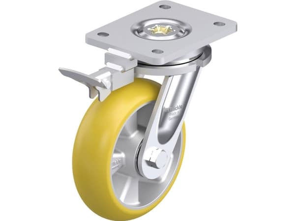Blickle 936755 LO-ALTH 160K-CO-RI4 Raskaan sarjan kääntyvä pyörä Pyörän halkaisija: 160 mm Kantavuus (max.): 750 kg 1 kpl