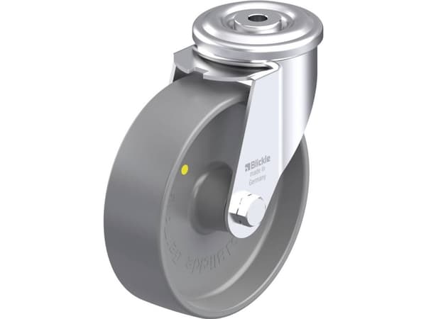 Blickle 936884 LER-PO 160G-ELS Teräksinen kääntöpyörä Pyörän halkaisija: 160 mm Kantavuus (max.): 300 kg 1 kpl