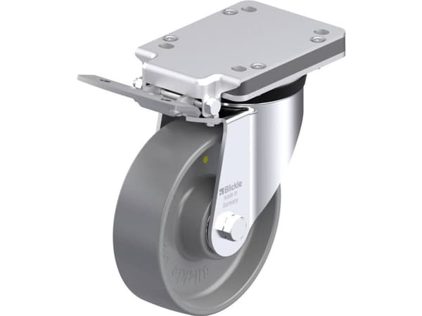 Blickle 936954 LK-PO 160K-IS-ELS Teräksinen kääntöpyörä Pyörän halkaisija: 160 mm Kantavuus (max.): 450 kg 1 kpl