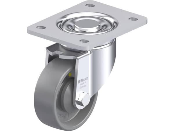 Blickle 936987 LH-PO 100KA-3-ELS Styrehjul i stål Hjuldiameter: 100 mm Bæreevne (maks.): 280 kg 1 stk